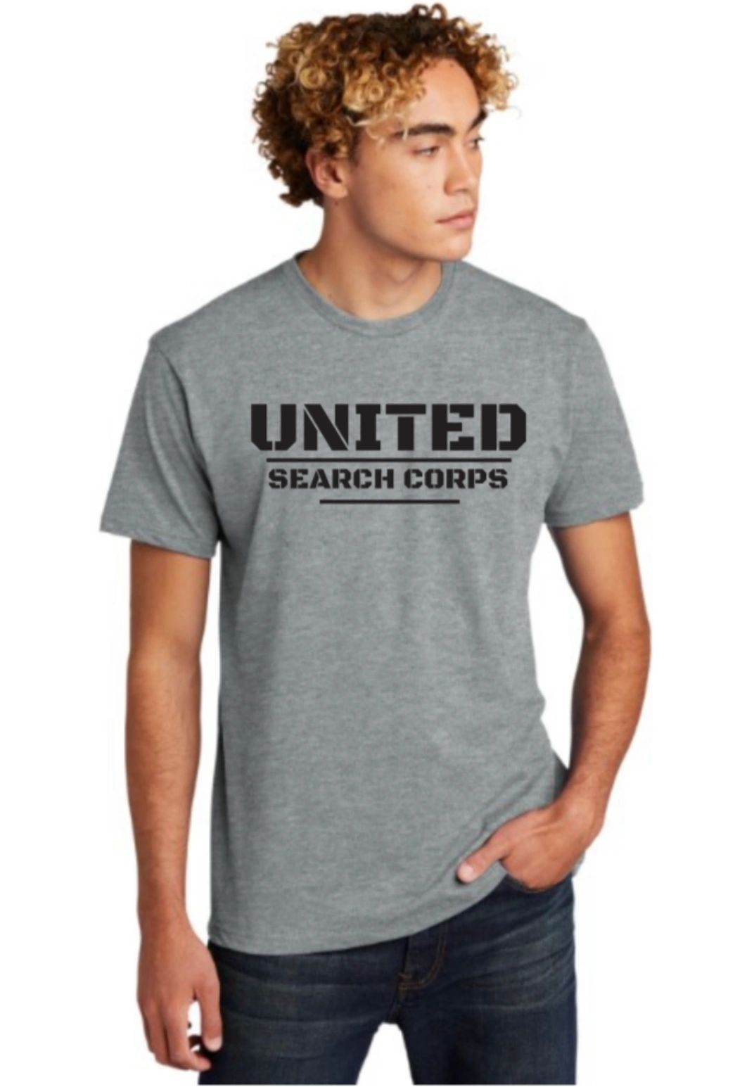 UNITED SEARCH CORPS UNISEX TEE - Image 2